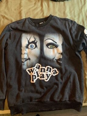 Chucky and Tiffany pullover